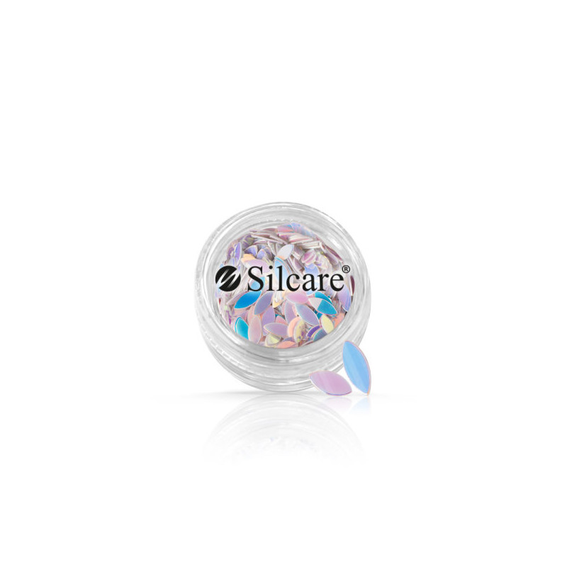 Блестки Silcare, Flakes Sky Blue, 1 g
