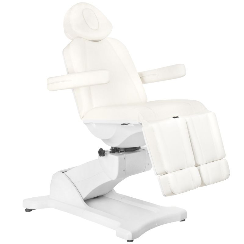 Electric cosmetic chair azzurro 869as pedi 5 motor rotary white