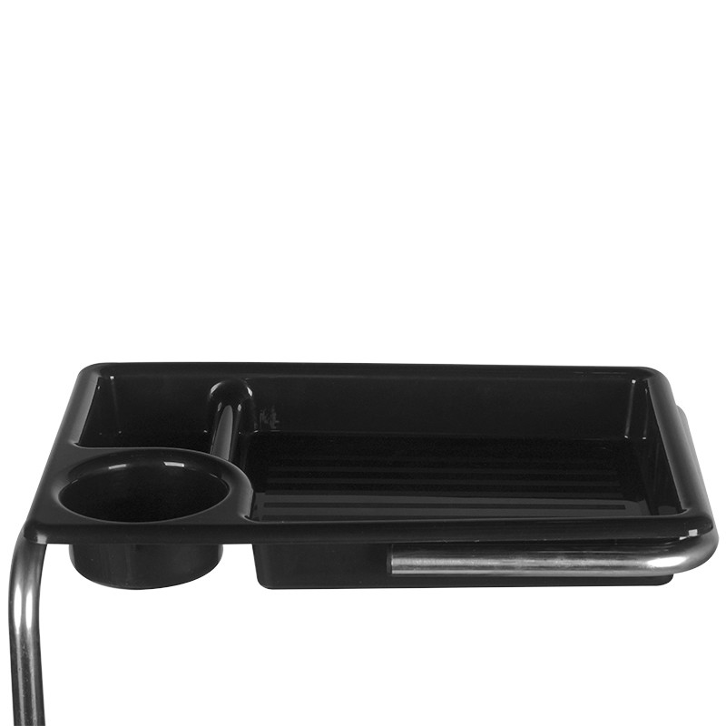 Helper - pedicure stool 16 plus black / white