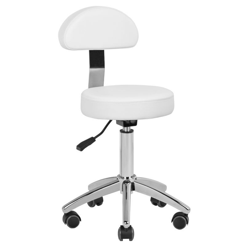 Cosmetic stool am-304 white