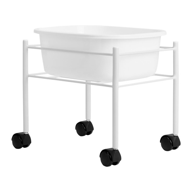 White pedicure tray Simple