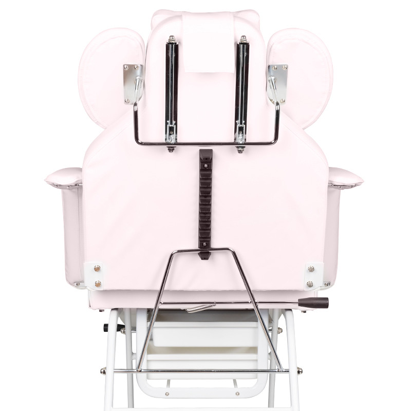 Ivette eyelash treatment chair pink