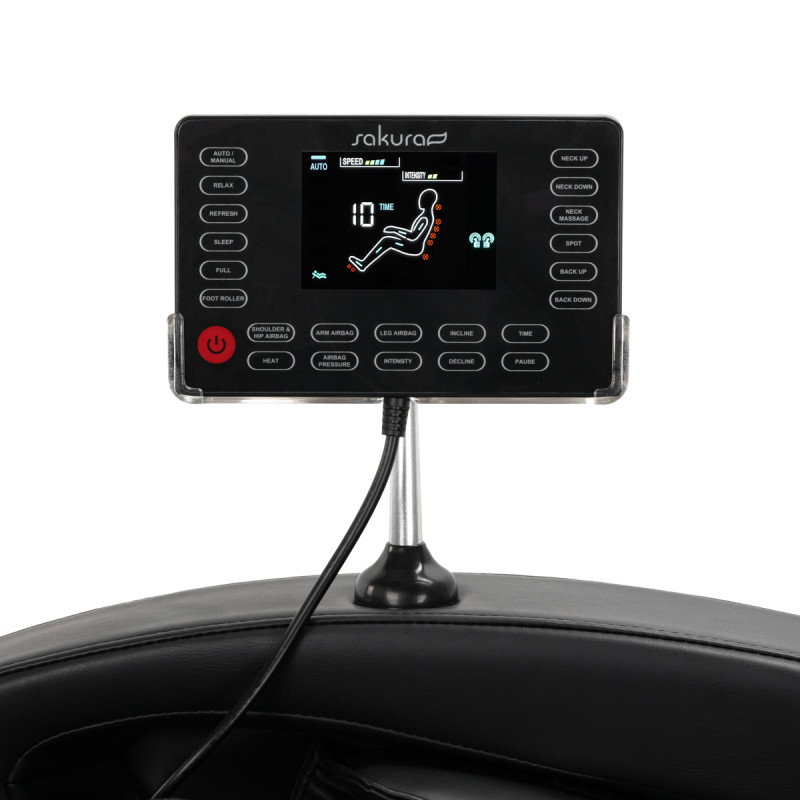 Sakura massage chair Standard 801 black and red