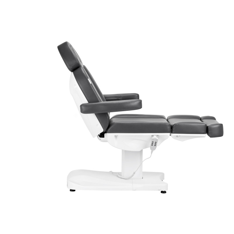 Electric cosmetic chair Azzurro 803D 3-motors grey