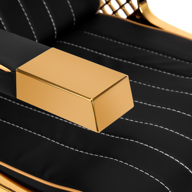 Gabbiano barber wash unit Marcus gold black