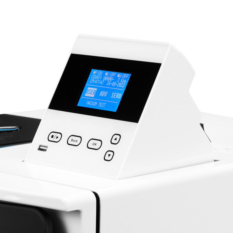 Lafomed Autoclave Compact Line LFSS18AC 18 L class B with a printer