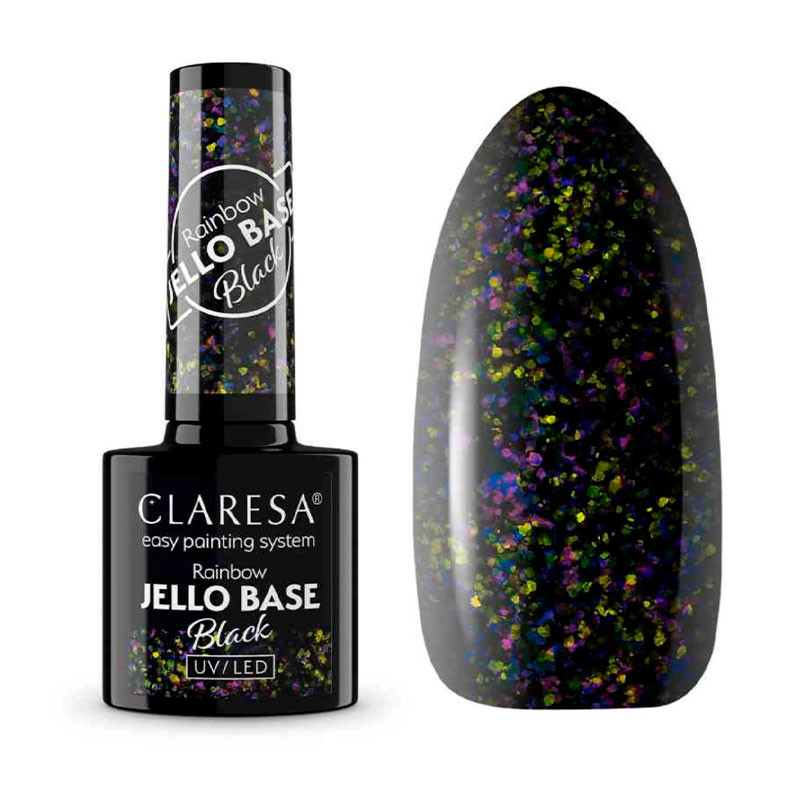 Rainbow Jello Base Claresa Black - 5g
