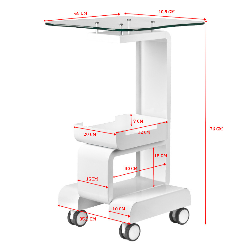 Cosmetic table for device 082