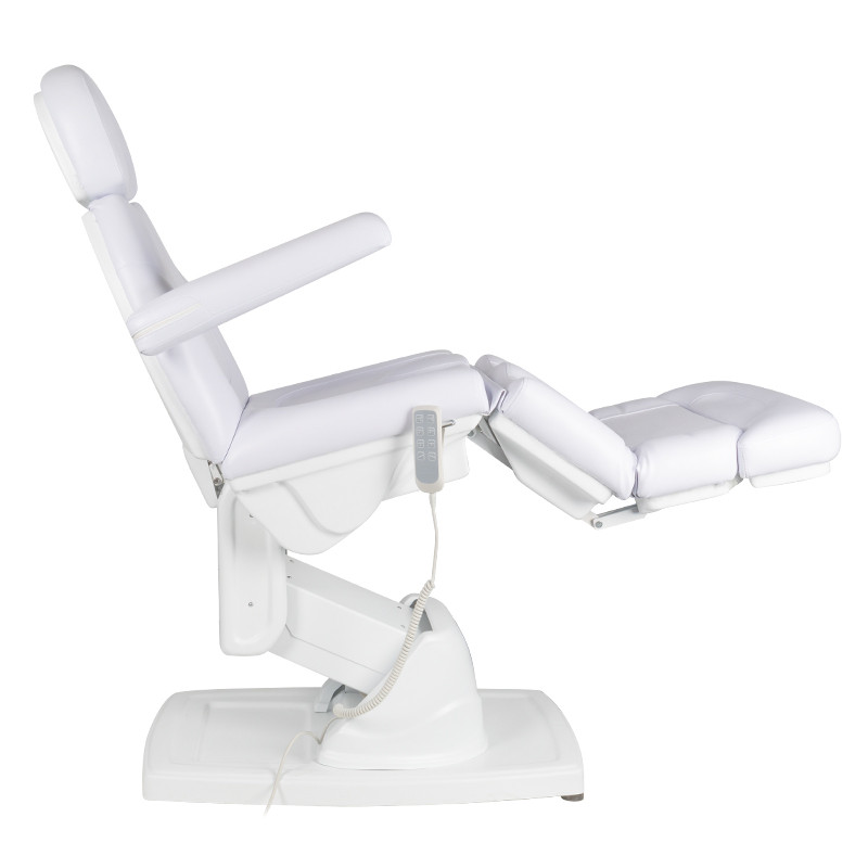 Electro-floor cosmetic chair kate 4 strong. white