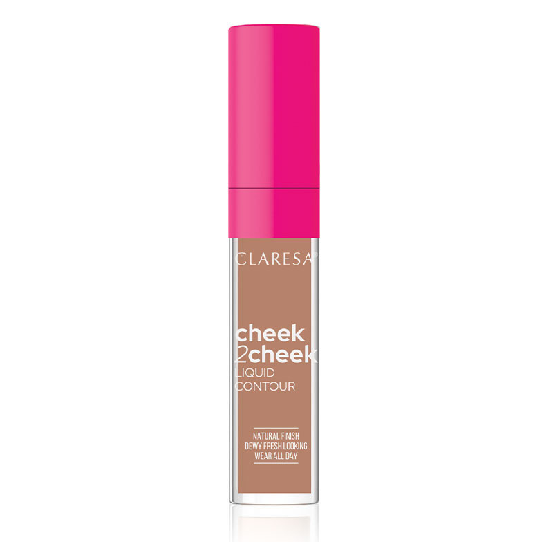 Жидкий бронзер для контуринга лица Claresa Cheek2Cheek, 01 Cool Summer - 7 г