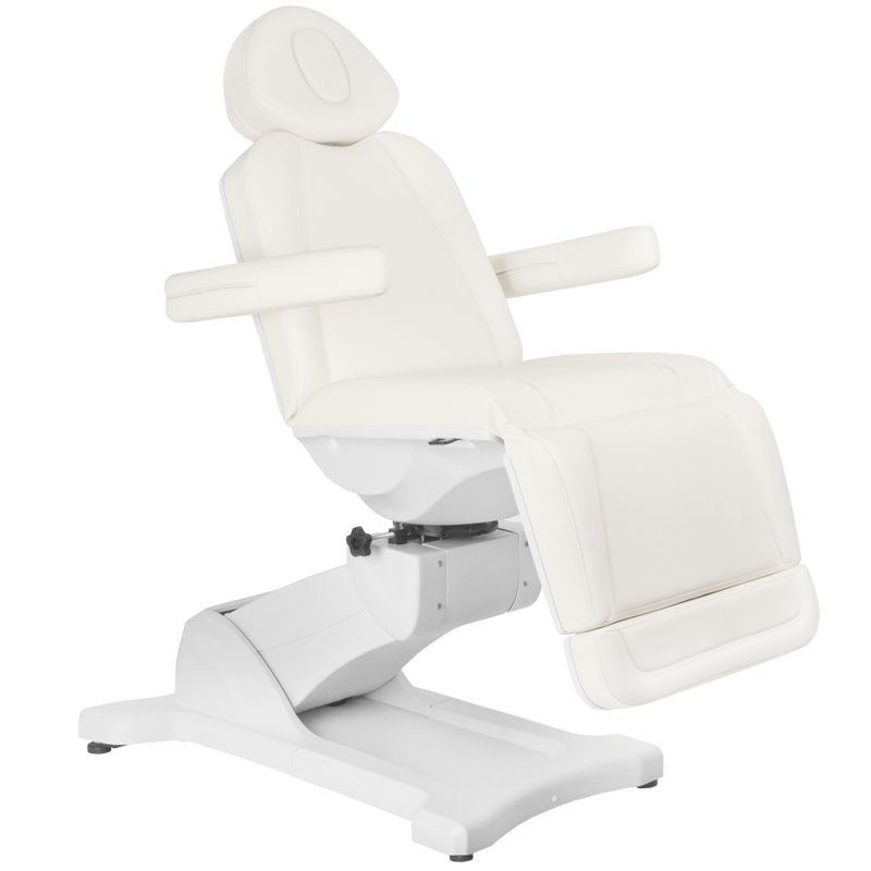 Electric cosmetic chair azzurro 869a rotary 4 engine white
