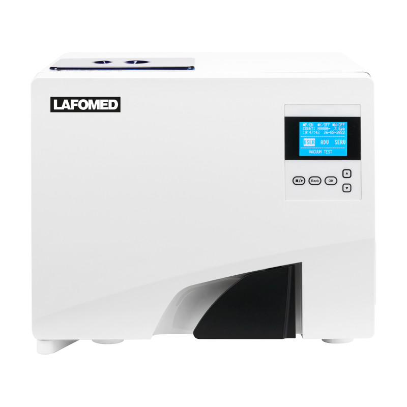 Lafomed autoclave premium line lfss12aa lcd with 12l class b medical printer