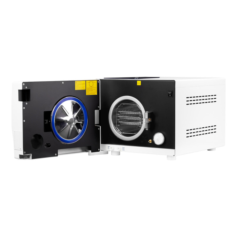 Lafomed autoclave premium line lfss12aa lcd with 12l class b medical printer