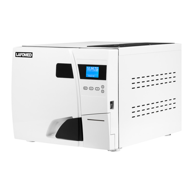 Lafomed autoclave premium line lfss18aa lcd with 18l class b medical printer