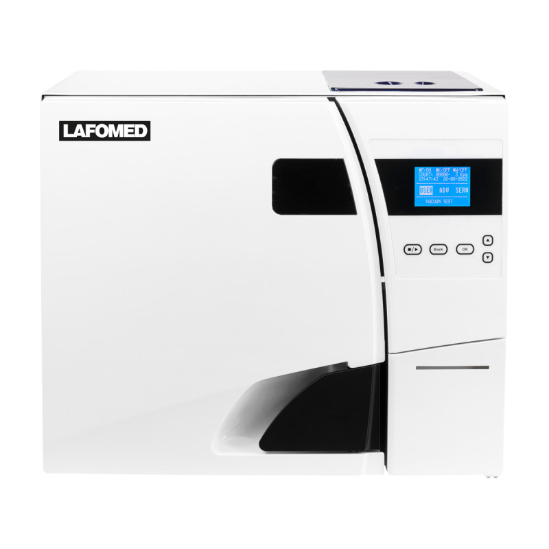 Lafomed autoclave premium line lfss18aa lcd with 18l class b medical printer