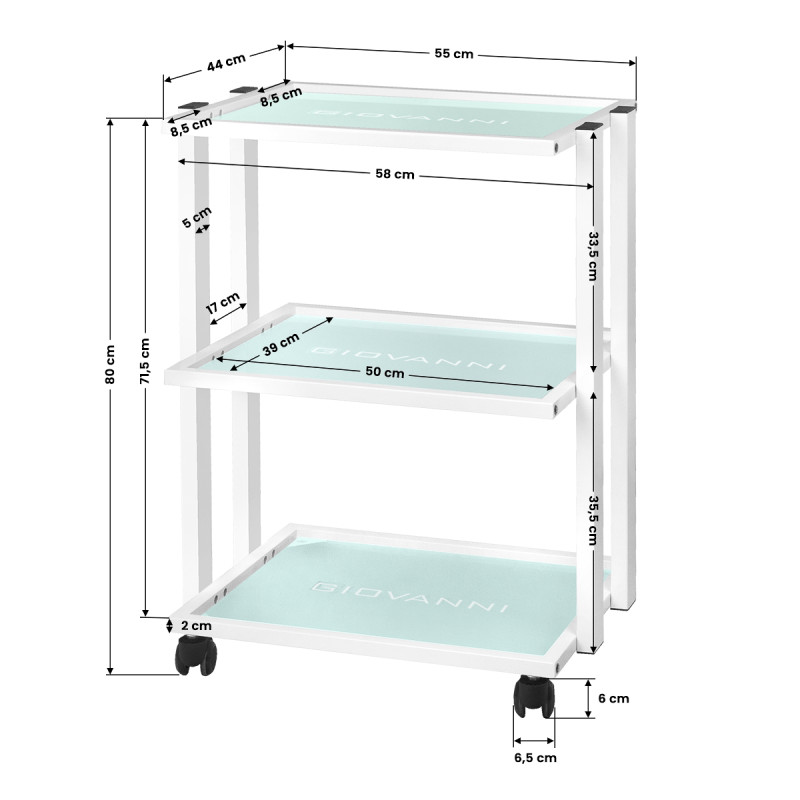 Cosmetic table type 1041 giovanni