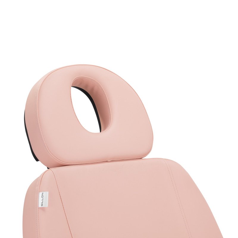 Electric cosmetic chair SILLON CLASSIC 3 motors pink