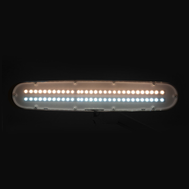 Elegant LED workshop lamp 801-tl with a reg. white light intensity and color