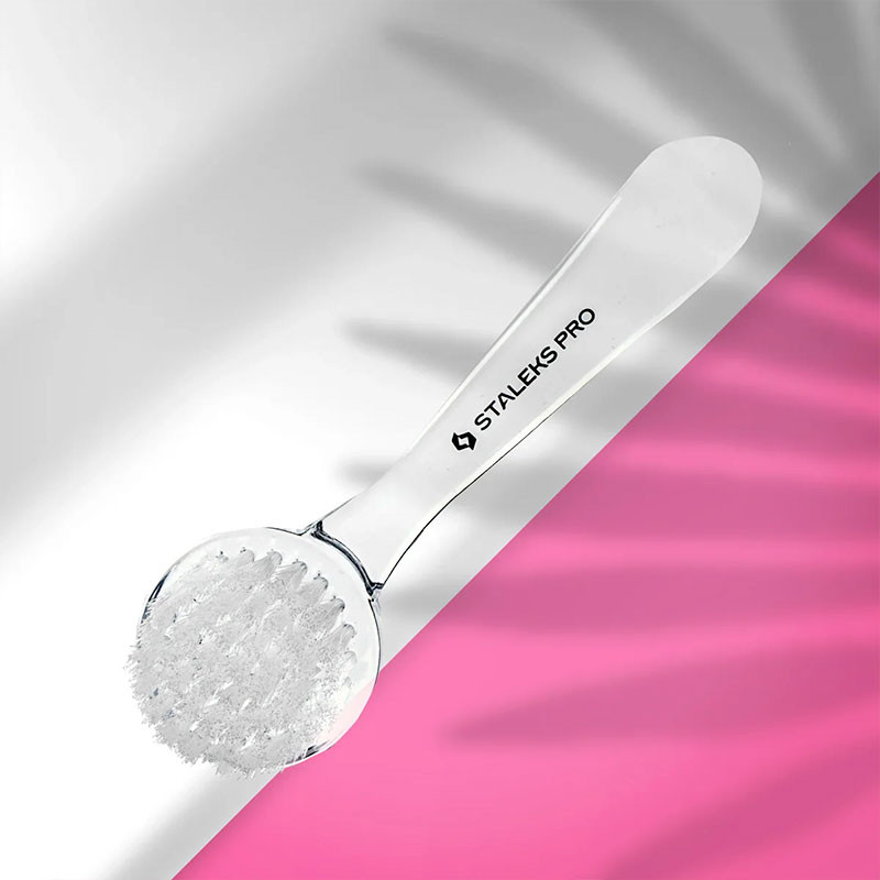 Manicure and Pedicure Brush Staleks - Transparent