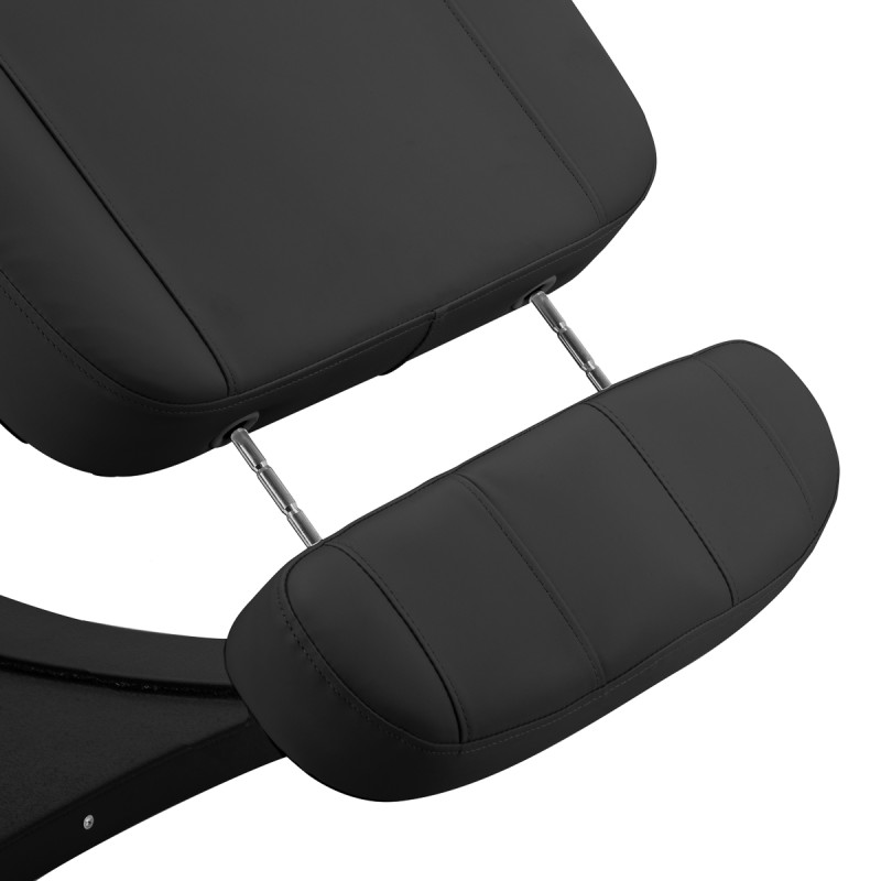 Electric cosmetic chair SILLON CLASSIC 3 motors black