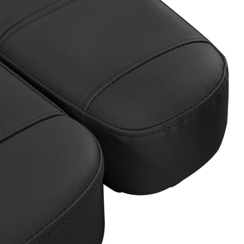 Electric cosmetic chair SILLON CLASSIC 3 motors black