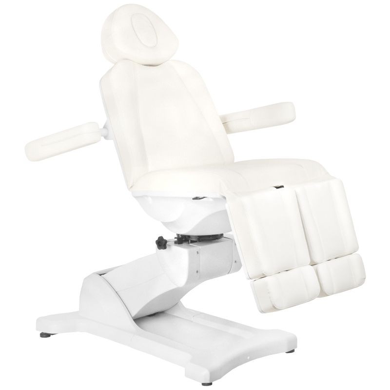 Electric cosmetic chair azzurro 869as pedi 5 motor rotary white