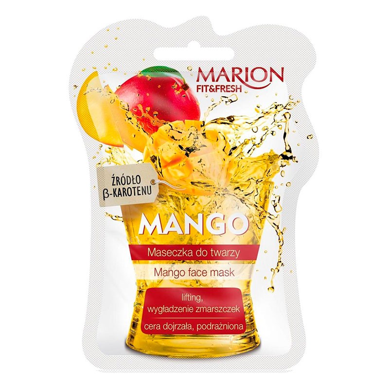 Маска для лица Marion Fit & Fresh Mango - 7,5 мл