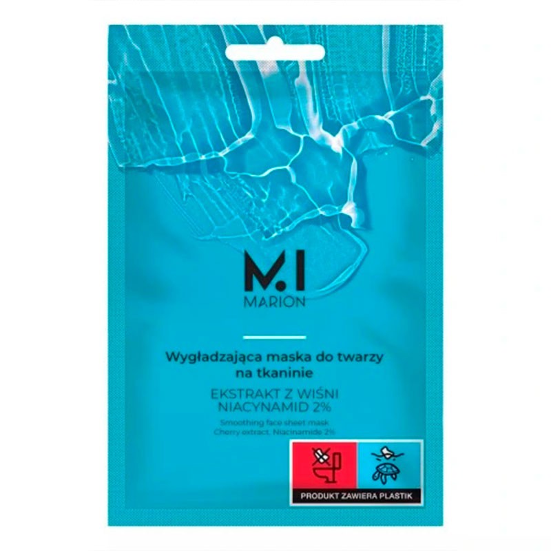 Маска для лица разглаживающая Marion Cherry Extract