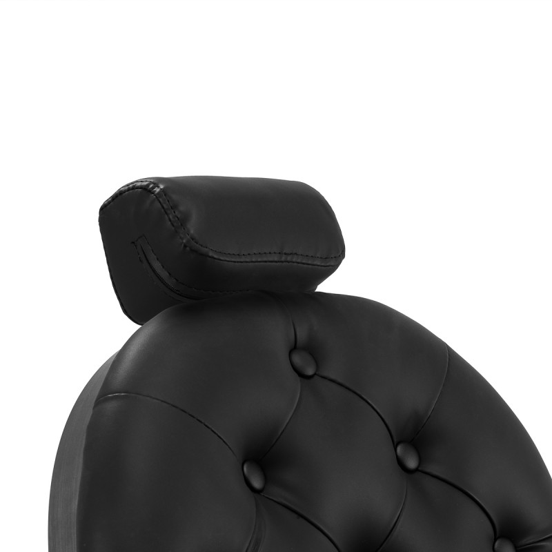 Barber chair Gabbiano Niccolo Black