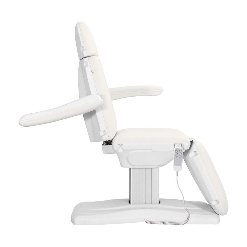 Sillon Eclipse electric cosmetic chair 3 actuators white