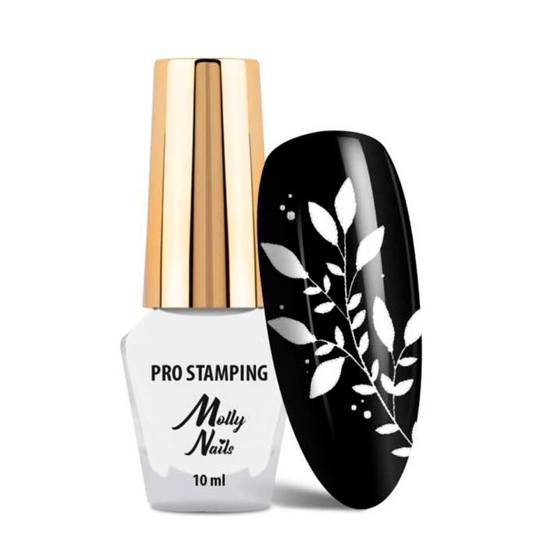 Лак для стемпинга Pro Stamping MollyLac, NR 01, 10 ml
