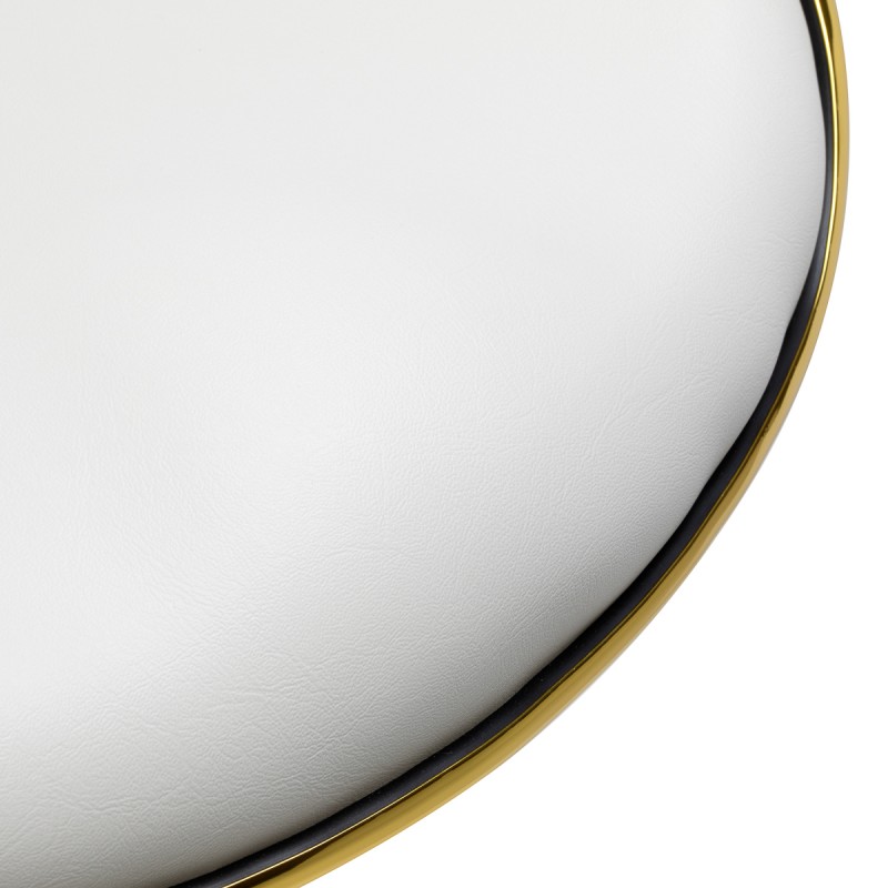 Gabbiano cosmetic stool Q-4599G White