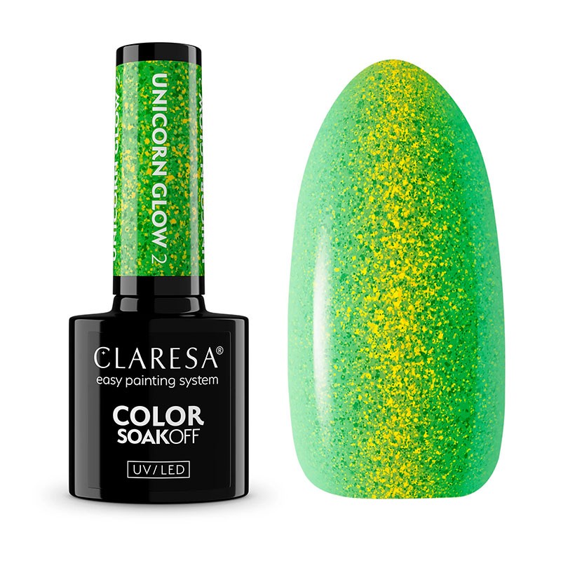 Geellakk - Claresa - Unicorn Glow № 2, 5 ml