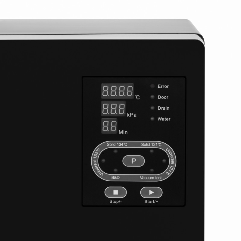 LAFOMED AUTOCLAVE STANDARD LINE LFSS12AA WITH 12 L PRINTER CL. B MEDICAL BLAC