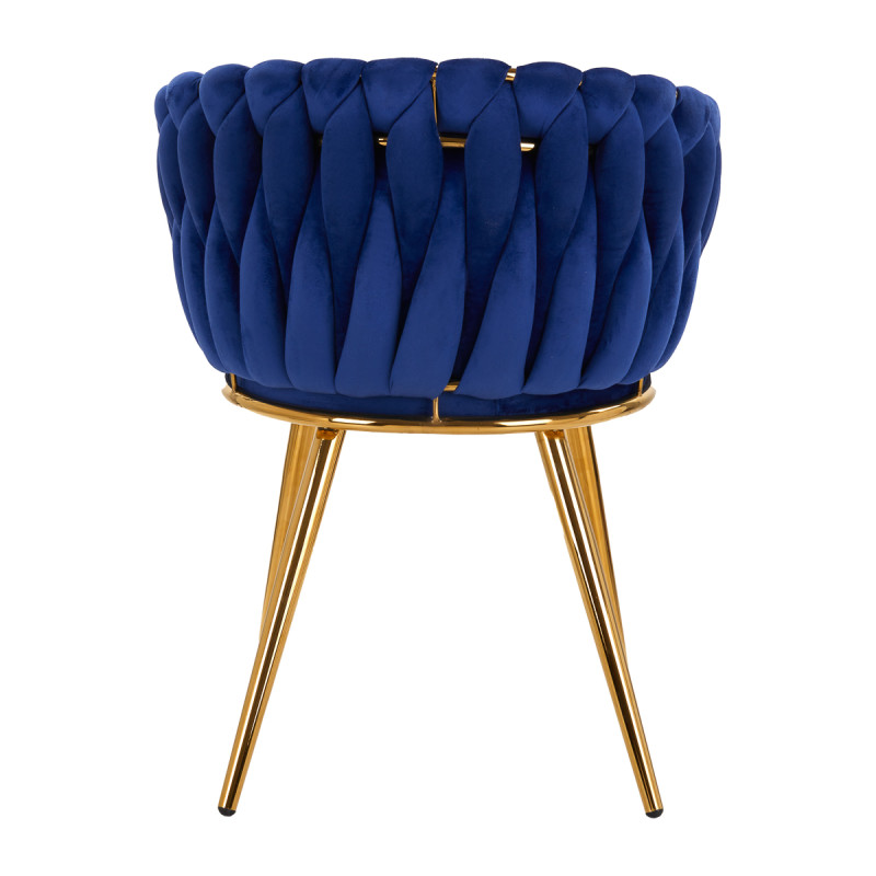 4Rico chair QS-GW06G navy blue
