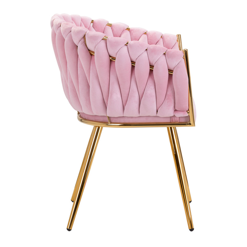 4Rico chair QS-GW06G pink