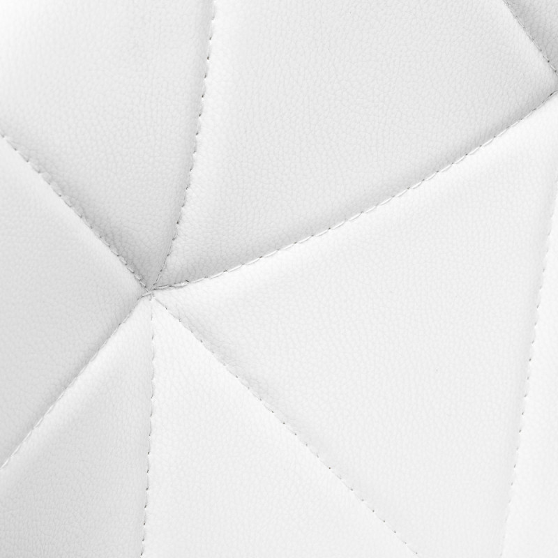 Cosmetic stool QS-06G white