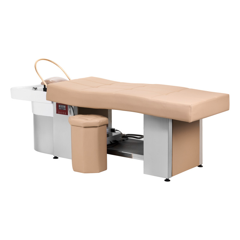 Gabbiano Head Spa 017 hair washing bed beige
