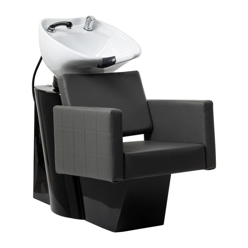 Gabbiano Ankara hairdressing wash unit grey