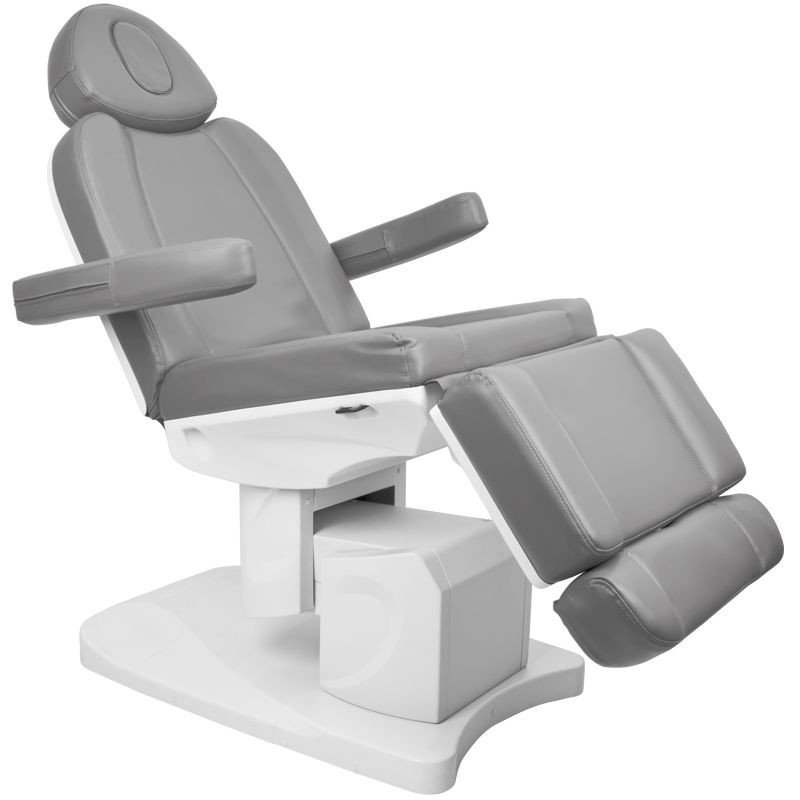 Electric cosmetic chair azzurro 708a 4 strong. Gray