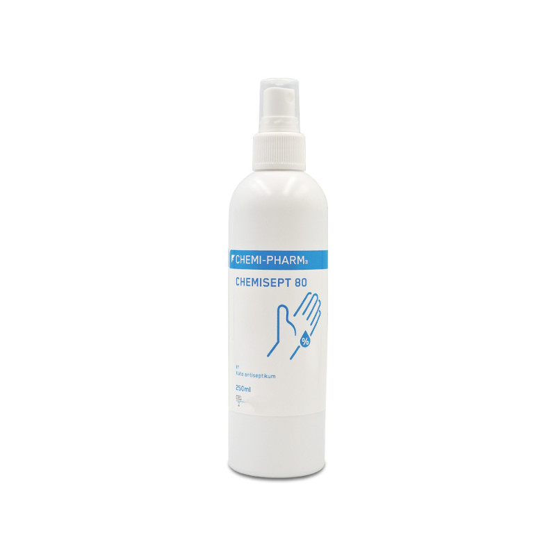Hand Antiseptic – Chemi-Pharm CHEMISEPT 80, 250 ml