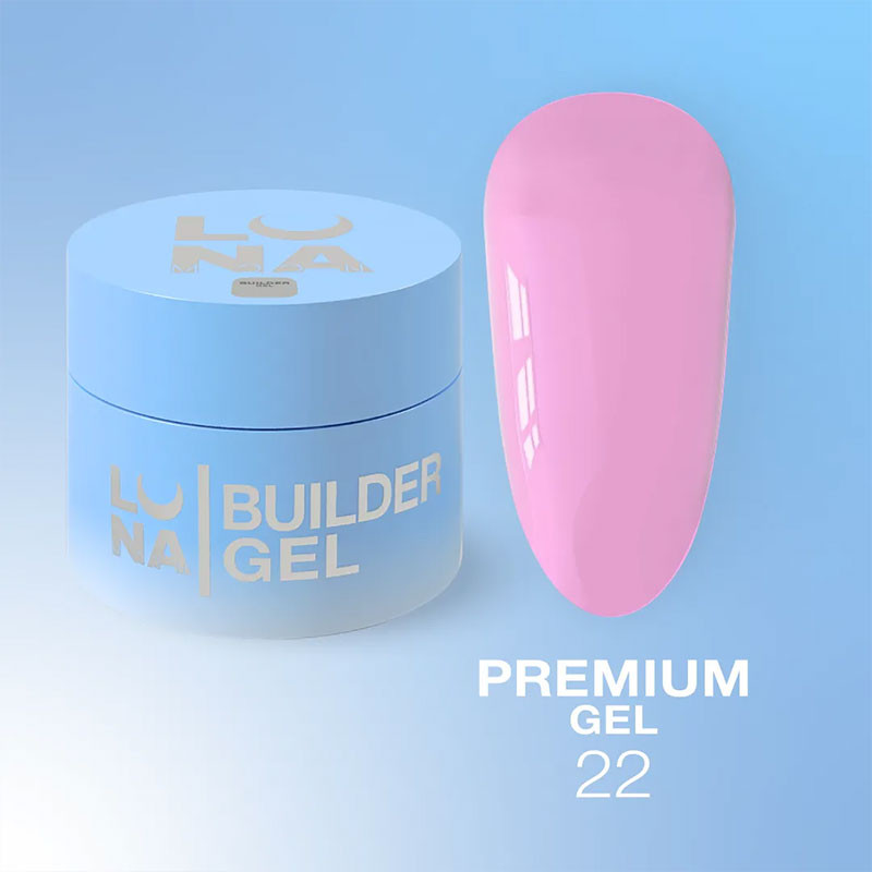 Ehitusgeel Lunamoon Premium Gel Nr 22 - 30 ml