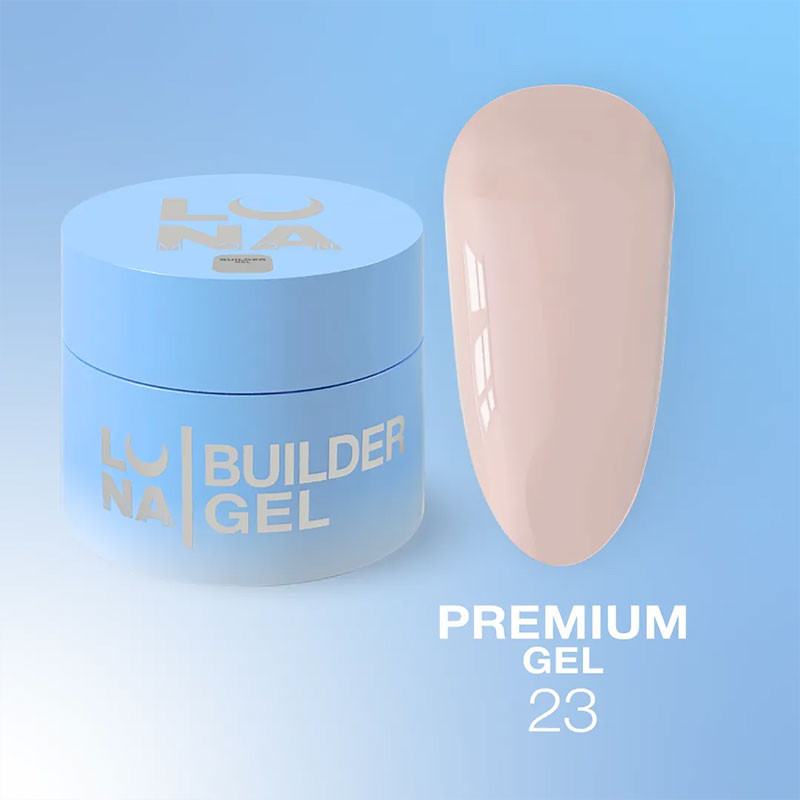 Ehitusgeel Lunamoon Premium Gel Nr 23 - 15ml