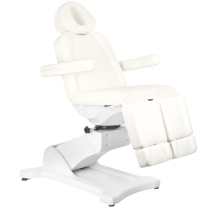 Electric cosmetic chair azzurro 869as pedi 5 motor rotary white