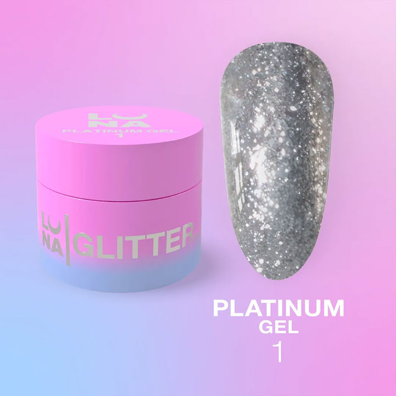 Kynsikiilto LUNAMOON - Platinum Gel Nr1 -5ml