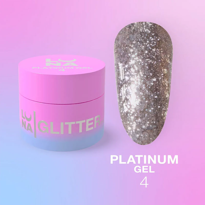 Kynsikiilto LUNAMOON - Platinum Gel Nr 4 - 5ml