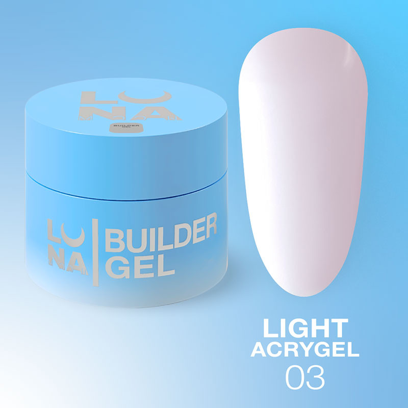 Liquid Acrygel Lunamoon Light Acrygel Nr 3 - 50 ml