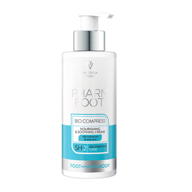 Nourishing and soothing cream, Victoria Vynn PHARM FOOT Bio Compress - 250 ml