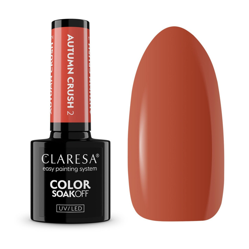 Color gel polish – Claresa Autumn Crush No. 2, 5 ml