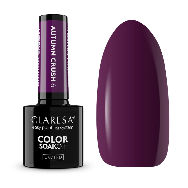 Гель-лак – Claresa Autumn Crush № 6, 5 мл